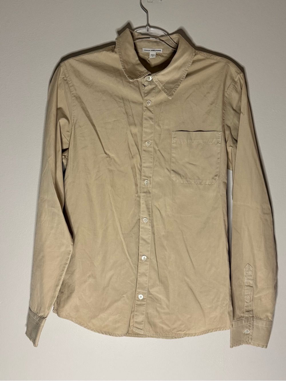 James Perse standard  casual button down Size 1